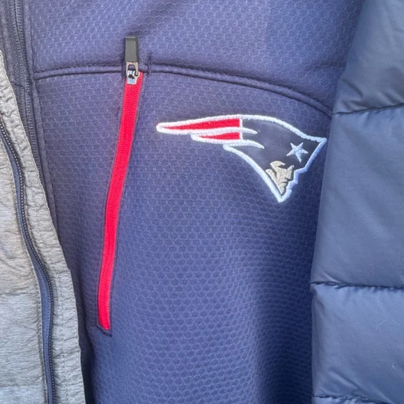 NFL - New England Patriots 3-in1 Jacket/Vest Combo - Picture 3 of 7
